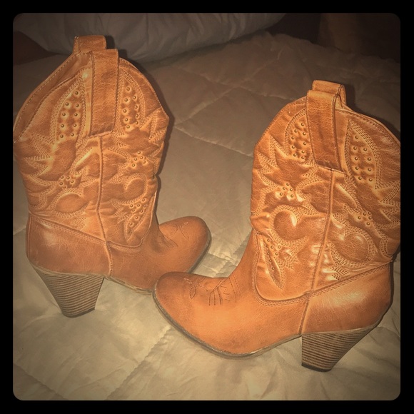 high heel cowboy boots ladies
